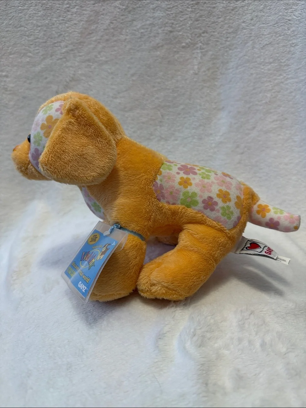NWT Ganz Webkinz Petal Puppy Plush